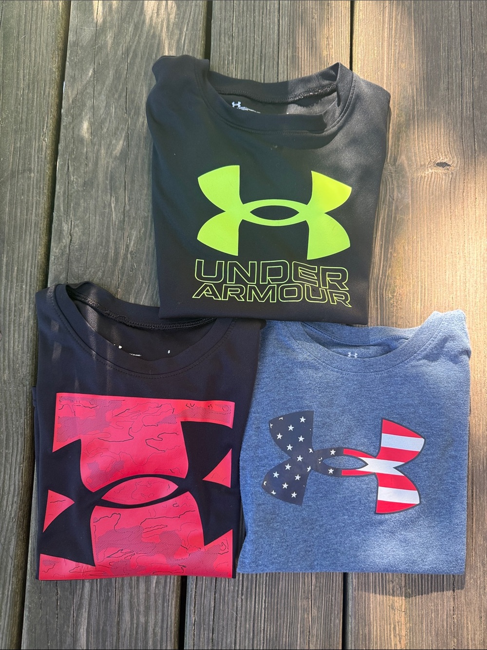 Under Armour Kids' tshirt lot